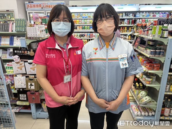 ▲小麗在超商門市工作，熟練執行陳列作業。（圖／記者游瓊華翻攝）