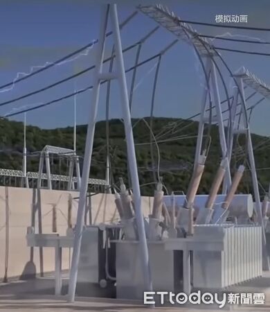 ▲▼大陸央視公布一款疑似變種的「石墨炸彈」，宣稱可以一次癱瘓3000坪的電網。（圖／翻攝自央視）