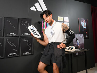 高爾宣踩adidas新跑鞋「不讓你休息」 被朋友騙去比三鐵愛上跑步