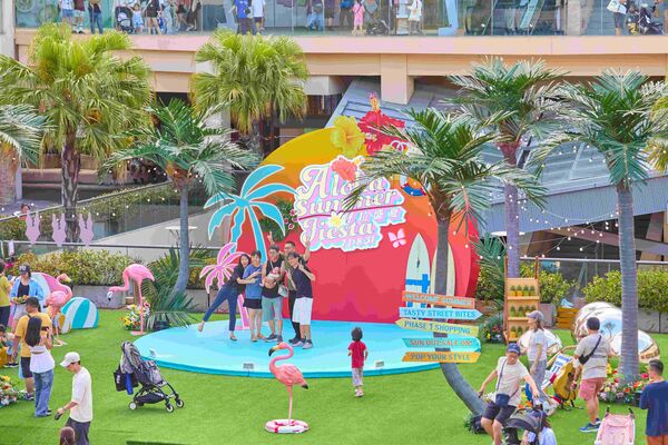 ▲華泰名品城即日起至8月31日推出「呼拉盛夏・ALOHA Summer Fiesta」。（圖／業者提供）