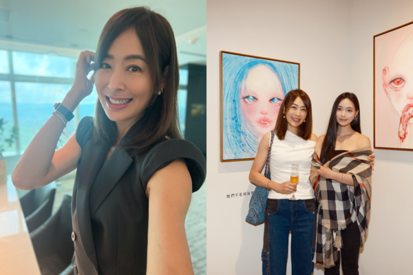 ▲▼賈永婕發文挺小S女兒「畫作掛101辦公室」回擊酸民。（圖／翻攝自Facebook／賈永婕的跑跳人生）