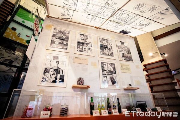 ▲雲林縣政府文化觀光處圖書館推出主題書展《漫遊雲林・漫畫台灣》，打造沉浸式策展與互動體驗區。（圖／記者游瓊華翻攝）