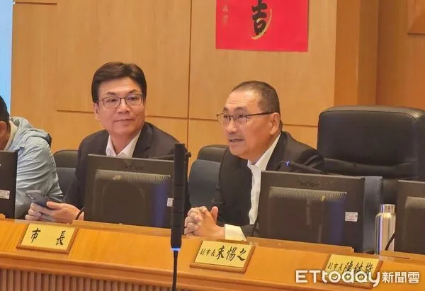 ▲新北市長侯友宜。（圖／記者郭世賢翻攝）