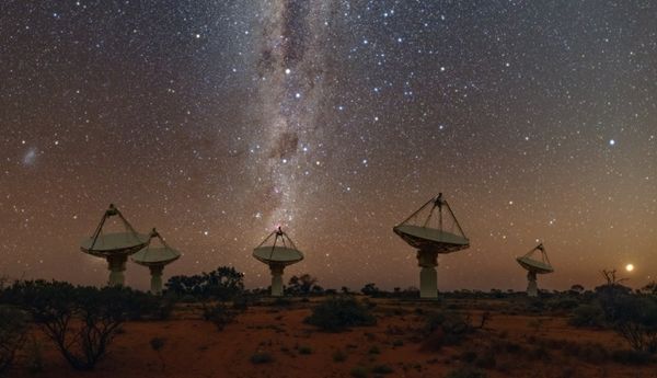 ▲▼澳洲ASKAP無線電望遠鏡。（圖／翻攝官網）