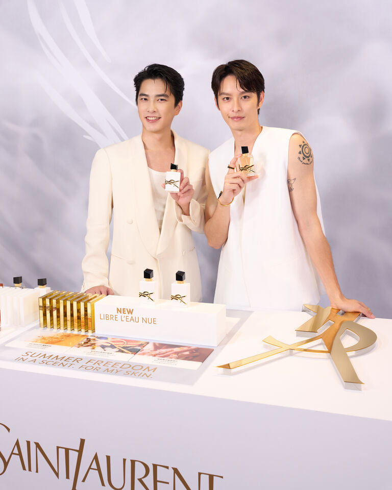 YSL,曾敬驊,曹佑寧,香水,快閃店,美妝,克蘭詩,公益。（圖／品牌提供）