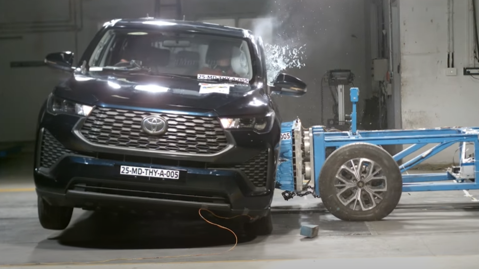 ▲轉型成家用MPV的新TOYOTA INNOVA獲得5星高分。（圖／翻攝自Bharat NCAP）