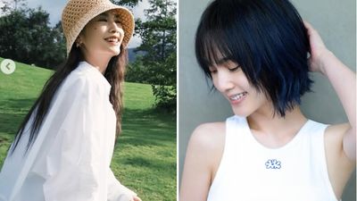 楊丞琳「剪掉10cm及腰長髮」變肩上短髮！還挑染藍色：5年剪一次