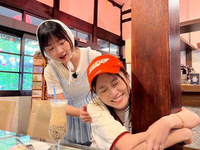 籃籃故事太爛懲罰要進鬼屋！　跟若潼太沒膽嚇到噴淚