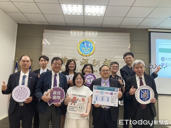 國衛院與清華大學聯手開發驅動蛋白KIF2C標靶新藥。（圖／記者趙于婷攝）