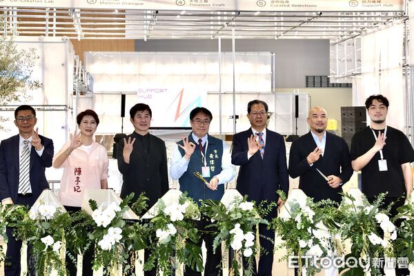 ▲「2025好感空間展」7月3日至6日在大台南會展中心登場，市長黃偉哲出席開幕邀請民眾觀展。（記者林東良翻攝，下同）