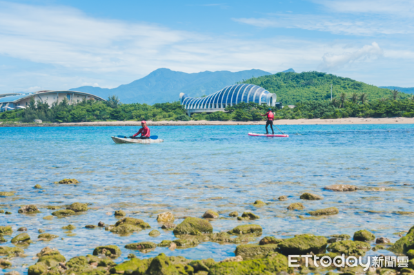▲墾丁國家公園管理處將於7月5日與8月3日舉辦「漂游月牙灣」活動。（圖／墾管處提供）