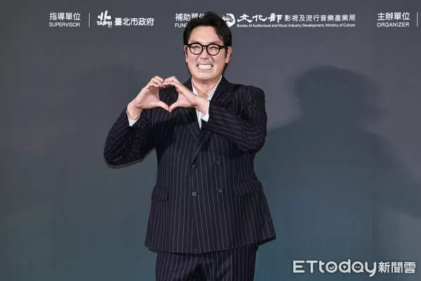 ▲▼ 韓國影帝趙震雄北影記者會+聯訪。（圖／記者黃克翔攝）