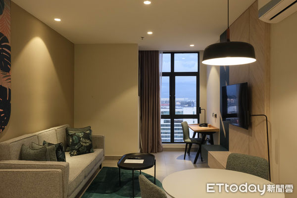▲沙巴Citadines Waterfront Kota Kinabalu飯店,沙巴夕陽。（圖／記者彭懷玉攝）