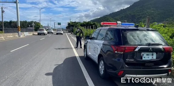 ▲台東警方強化執法守護用路安全。（圖／記者楊晨東翻攝）