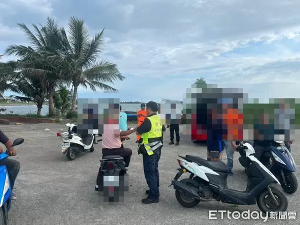 ▲一名男子在海泳時，疑似遭到犬隻攻擊溺水，送醫不治             。（圖／記者吳奕靖翻攝）