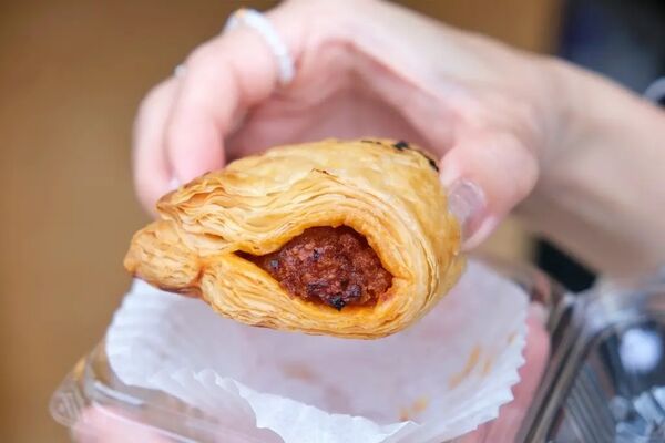 ▲▼天王叉燒酥。（圖／部落客愛比妞の美食旅遊地圖授權提供）