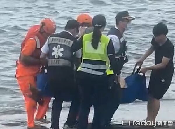 ▲蔡翁游泳遭野狗追咬溺斃。（圖／記者吳奕靖翻攝）