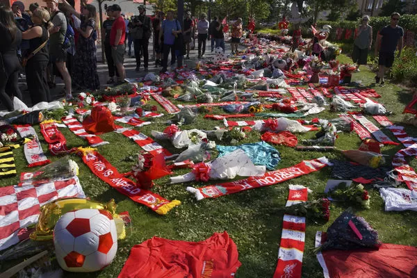 ▲若塔（Diogo Jota）意外驟逝，足壇齊聲哀悼。（圖／達志影像／美聯社）