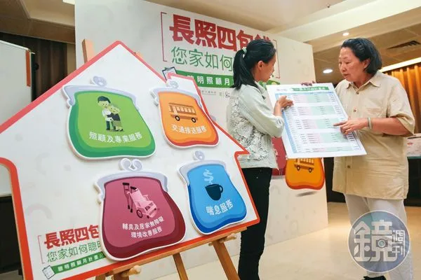 長照2.0將失能等級分為2至8級，失能程度越高，可使用額度越高。