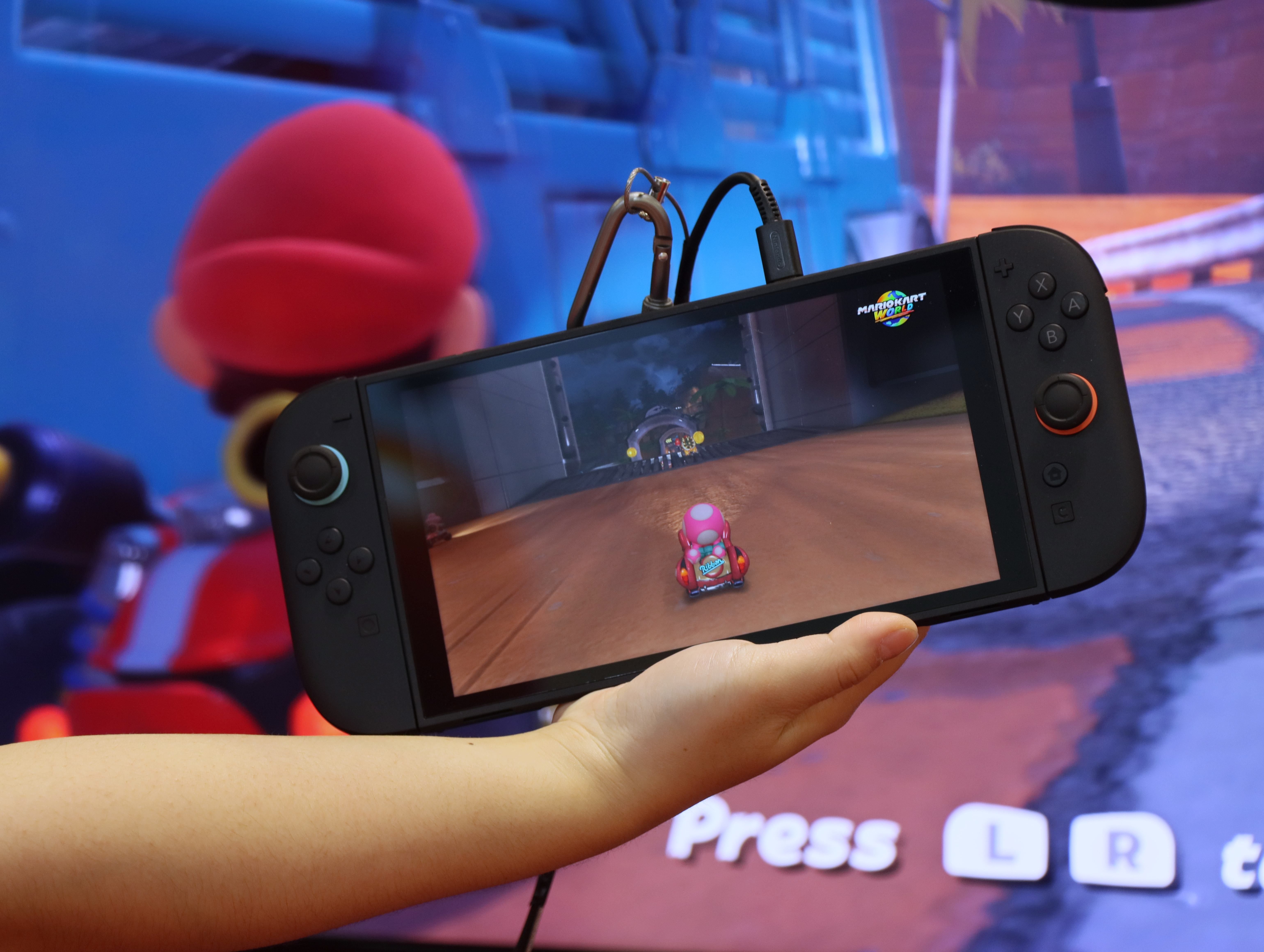▲▼     任天堂,Switch2 ,Switch 2,體驗會        。（圖／記者蘇晟彥攝）