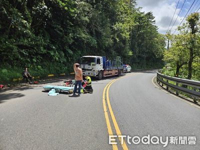快訊/北宜公路「菩薩彎」奪命車禍! 重機騎士衝撞貨車噴飛亡