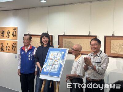 《線之所向》玻璃畫特展登場　重現台南色彩與庇佑的工藝記憶