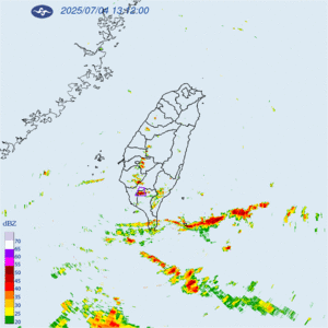 快訊／大雷雨炸3縣市　持續1.5小時