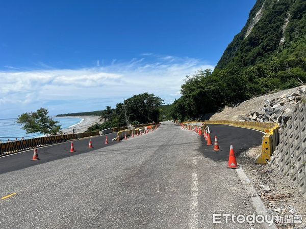 ▲▼蘇花崇德路段將辦理橋梁改建施工，自7月7日至9月30日原橋道路封閉，改道行駛兩側臨時便道。（圖／公路局提供，下同）