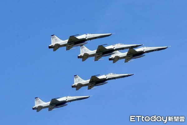 ▲▼中華民國空軍RF-5E偵察機及F-5F戰機除役典禮。（圖／記者陳煥丞攝）