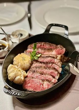 ▲▼教父牛排 台北漢來。（圖／部落客泰國劉德華授權提供）