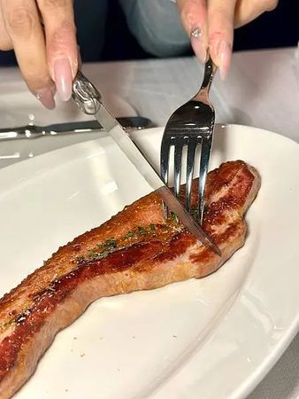 ▲▼教父牛排 台北漢來。（圖／部落客泰國劉德華授權提供）