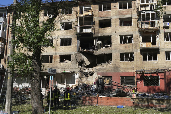 ▲▼ 俄羅斯4日空襲烏克蘭。（圖／達志影像／美聯社）