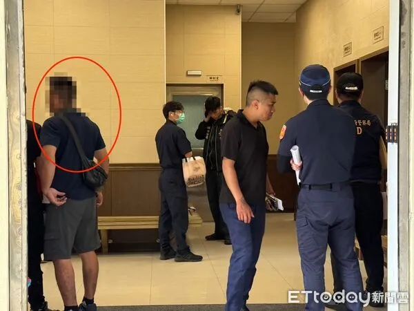 ▲▼呂男墜樓案相驗後冷氣機工人轉為證人          。（圖／記者陳以昇翻攝）