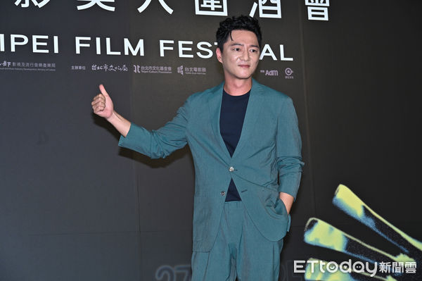 ▲▼2025台北電影獎入圍酒會,最佳男主角入圍藍葦華。（圖／記者李毓康攝）