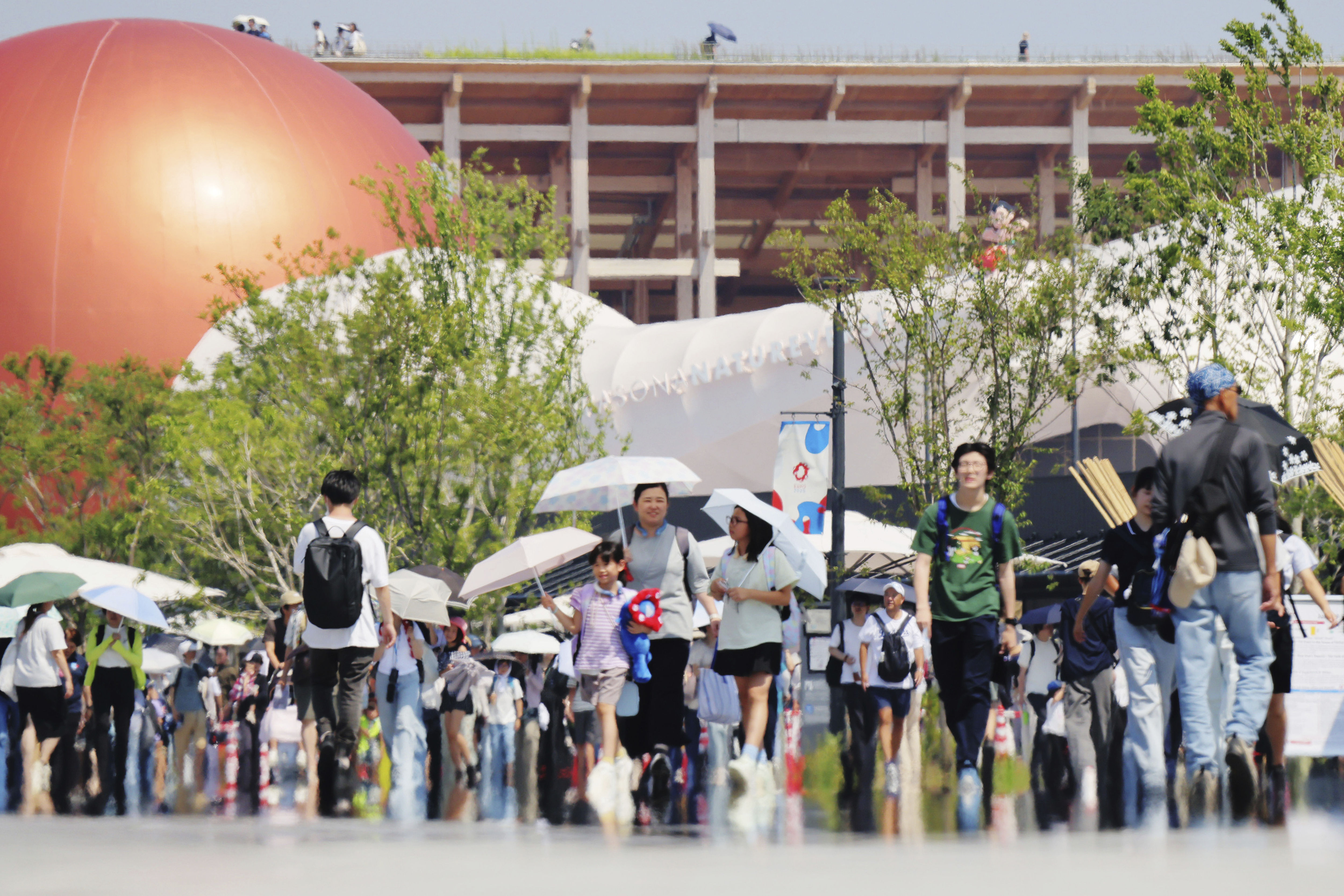 ▲▼ 2025大阪萬博,2025大阪世博,2025大阪關西世界博覽會。（圖／達志影像／美聯社）