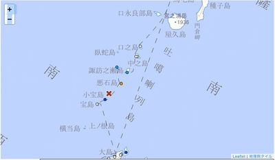 快訊／鹿兒島今晨5.3地震、震度5強　15天共1157震