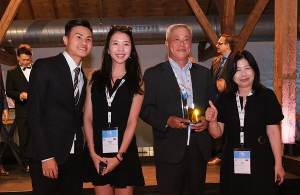 ▲左起奕達運通張于哲總經理特助、陽忻穎國內部經理、張瑞鈴總經理、邱秀英副總經理。（圖／奕達提供）