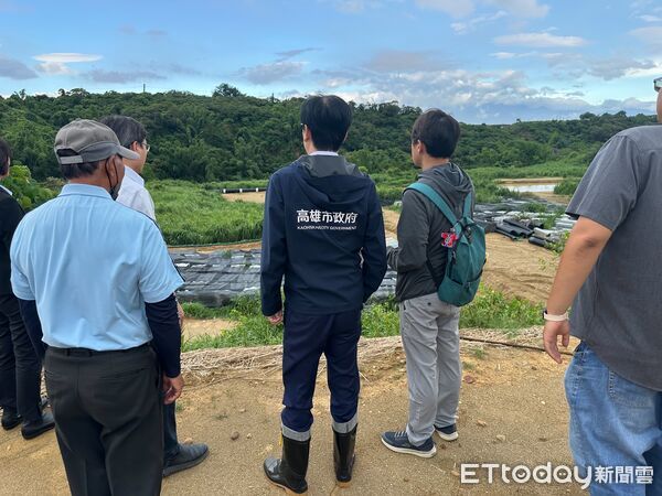 ▲▼陳其邁視察             。（圖／記者吳奕靖翻攝）