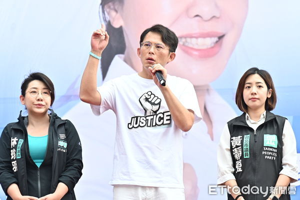 ▲▼國民黨台北市黨部7/5反惡罷大型宣講活動,民眾黨黨主席黃國昌。（圖／記者李毓康攝）