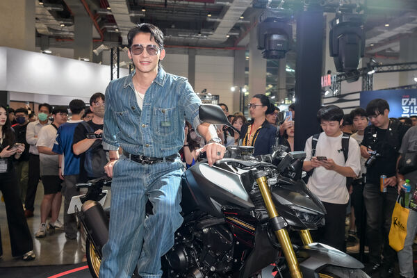 ▲温昇豪出席重機品牌活動。（圖／Honda Taiwan 提供）