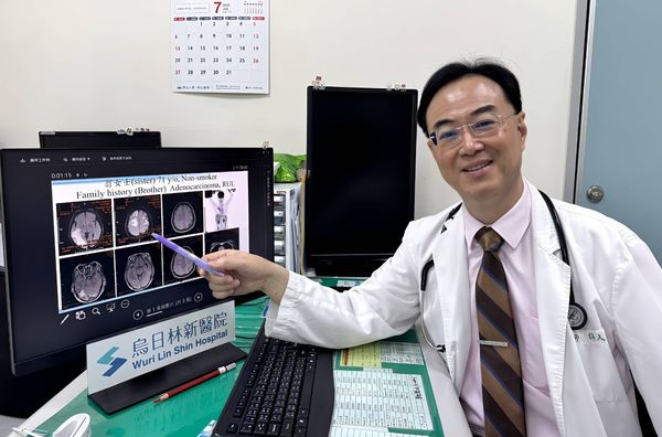 ▲▼烏日林新醫院癌症副院長暨胸腔內科許人文醫師提醒肺癌家族化問題。（圖／烏日林新醫院提供）