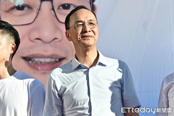 ▲▼國民黨台北市黨部7/5反惡罷大型宣講活動,國民黨主席朱立倫。（圖／記者李毓康攝）