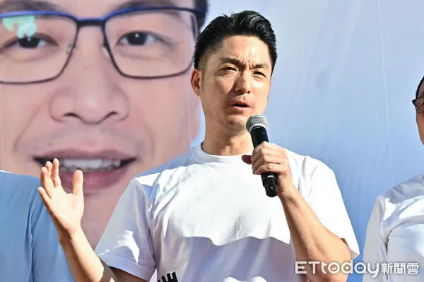 ▲▼國民黨台北市黨部7/5反惡罷大型宣講活動,台北市長蔣萬安。（圖／記者李毓康攝）