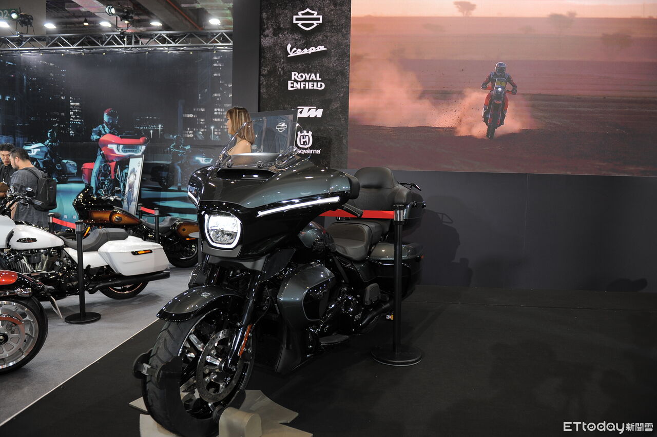 ▲2025重機展／太古、哈雷、偉士牌、Royal Enfield 。（圖／記者林鼎智攝）