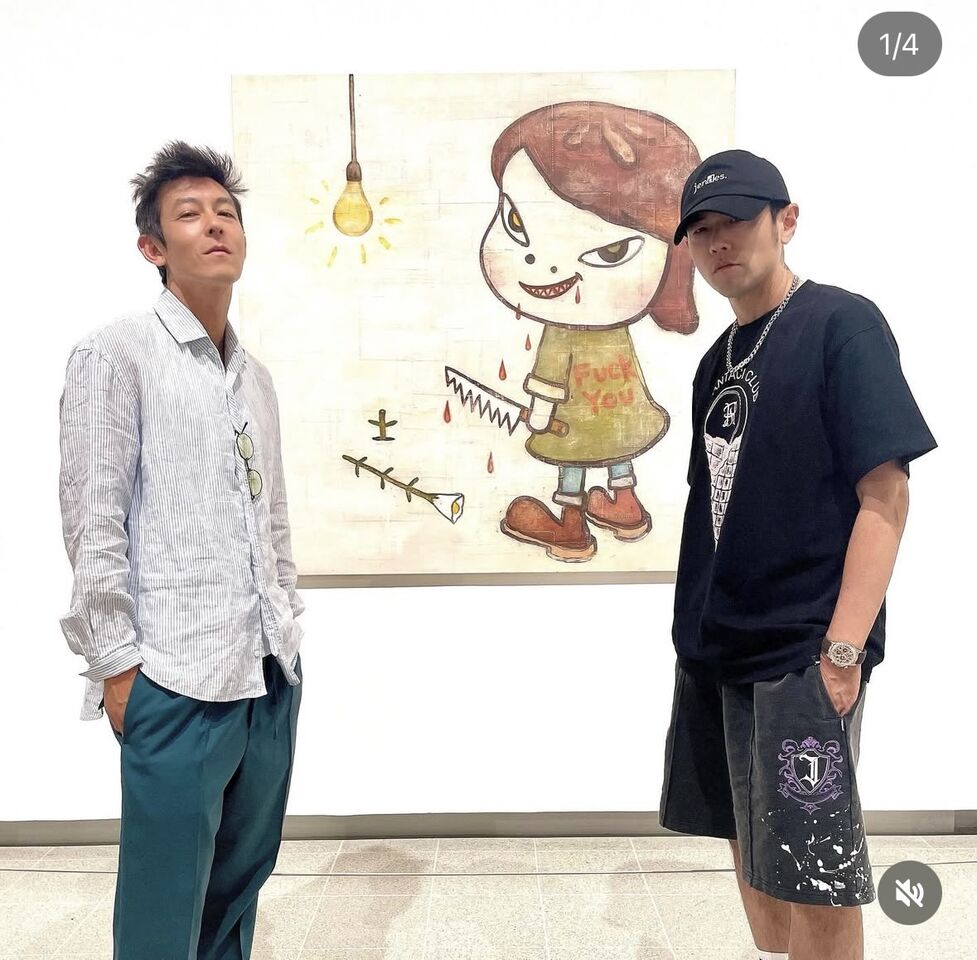 ▲▼  周杰倫與陳冠希合照  。（圖／翻攝周杰倫IG）