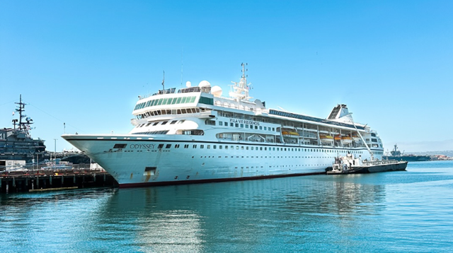 ▲▼住宅式郵輪「奧德賽號」（Villa Vie Odyssey）。（圖／翻攝臉書Villa Vie Residences）