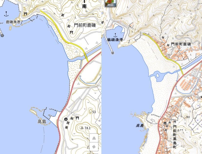 ▲日本能登半島土地隆起。（圖／翻攝X）
