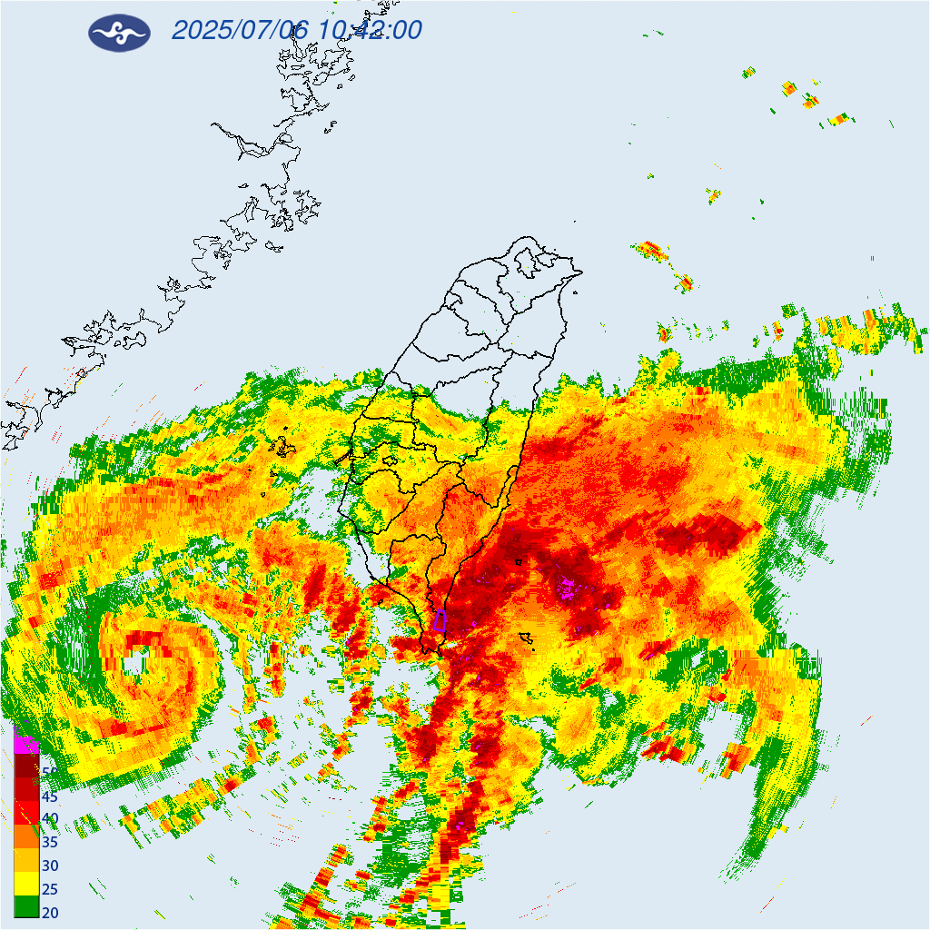 ▲▼大雷雨。（圖／氣象署）
