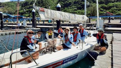 基隆盛夏揚帆啟航!60學子駕帆船戰風浪 共築海洋永續夢