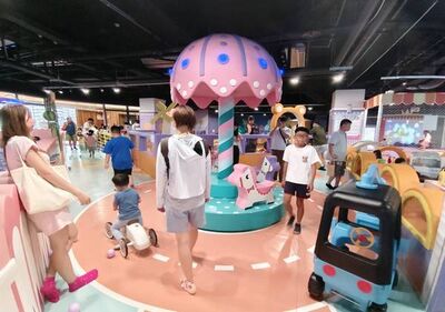 中壢大時鐘商場4至6樓全新登場 打造親子娛樂與美食新地標
